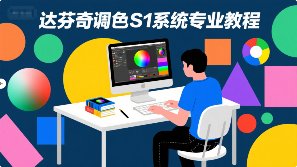 达芬奇调色 S1 系统教程：零基础到职业调色师的必经之路-925源码网-游戏源码网