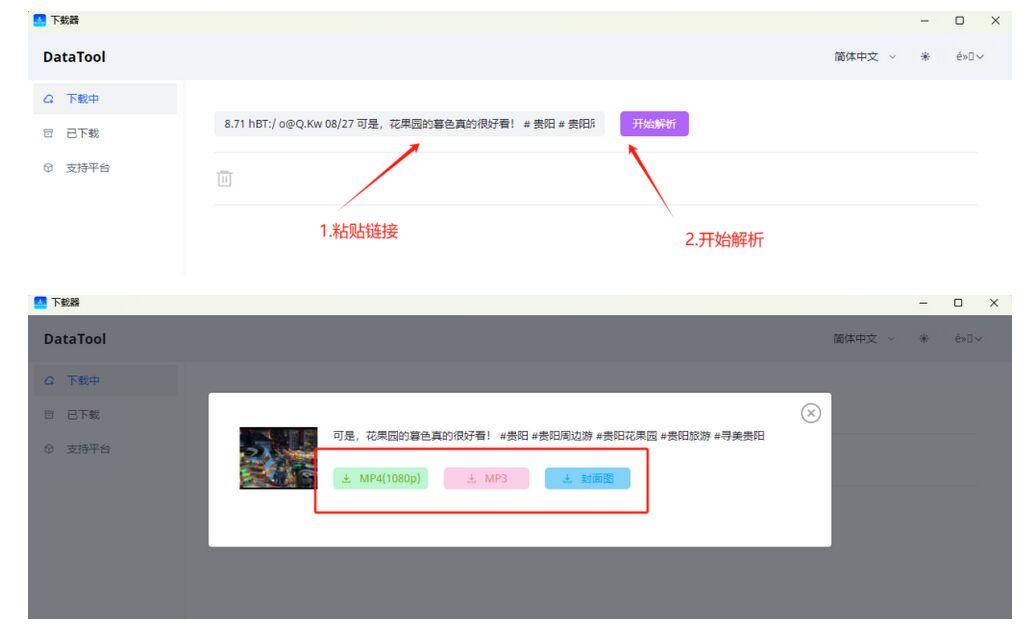 图片[1]-全能视频下载工具 DataTool win-925源码网-游戏源码网