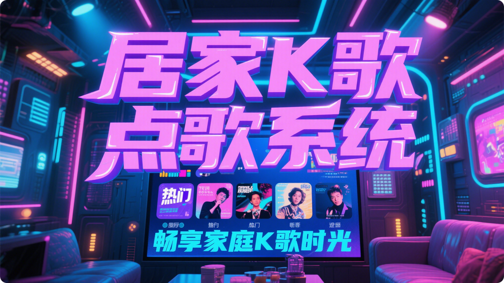 居家K歌点歌系统-你的音乐舞台-925源码网-游戏源码网