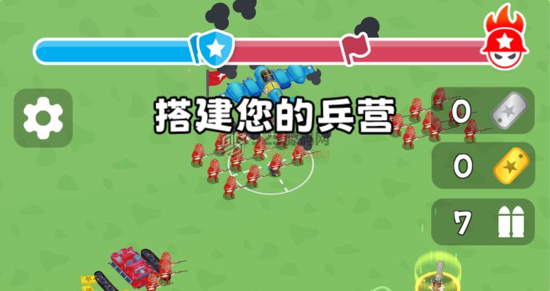模拟H5游戏【战场小指挥】网页在线小游戏+搭建教程-925源码网-游戏源码网